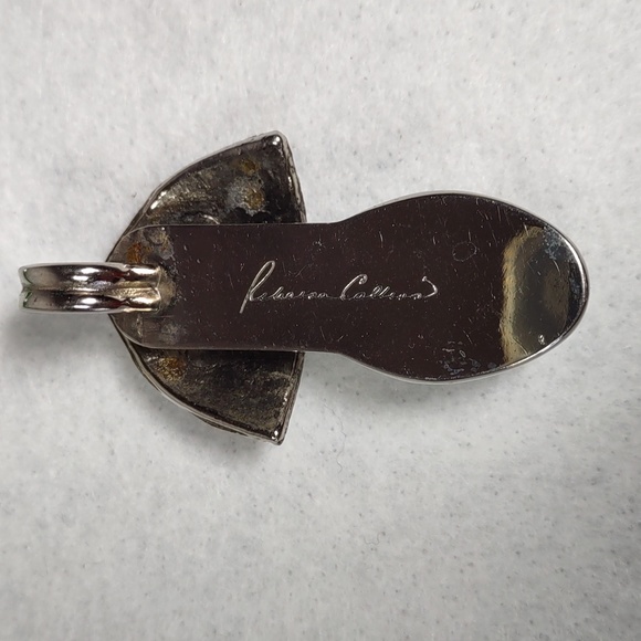 Rebecca Collins Frosted Lucite Pendant - Picture 4 of 7